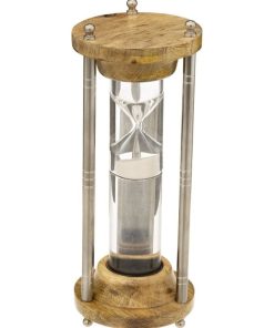 Sablier bois Rana H25 - Beige