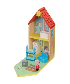 Peppa Pig Maison Classique En Bois Et 1 Personnage - N/A