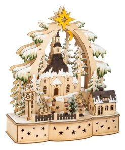 Lampe Décoration Noel les Rois Mages - Beige