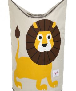 Panier à linge Lion - Jaune