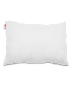 Coussin Rectangle En Coton Bio Blanc - Blanc