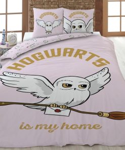 Parure de lit 'Harry Potter' - 1 personne - Rose