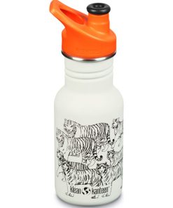 Gourde Inox 355 ml bouchon Sport Tigers - Multicolore