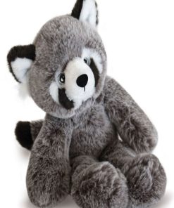 Coffret peluche panda roux Sweety Mousse (25 cm) - Gris