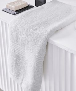 Serviette de bain 50 x 90 cm - blanc