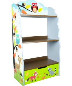 Bibliothèque en bois bleu enfant fille garçon Fantasy Fields TD-11704A - Bleu