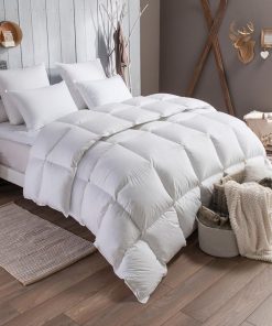 DODO - Couette duvet Tradition CHAUDE - 90% Duvet d'Oie - Blanc