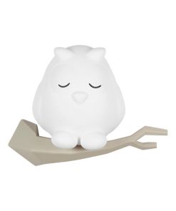 Veilleuse murale tactile Oscar le hibou (24 cm) - Blanc