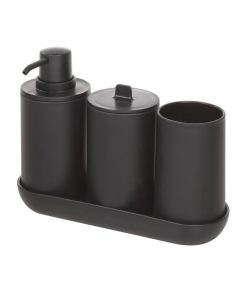 Lot De 4 Accessoires De Lavabo Cade - Blanc