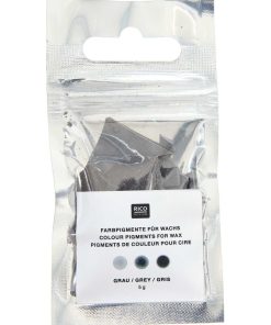 Colorant pour bougie gris 5 g - Gris