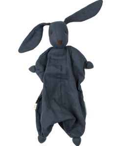 Doudou Tino en mousseline Navy Blue - Multicolore