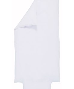Housse De Couette Bébé En Coton Bio Blanche (100 X 140 Cm) - Blanc