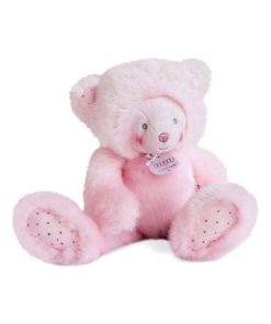 Doudou Doudou et compagnie Ours Rose pantin - Trop Mimi - Rose