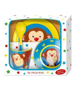 Vaisselle Coffret Cadeau Singe - Vilains Petits Coquins - N/A