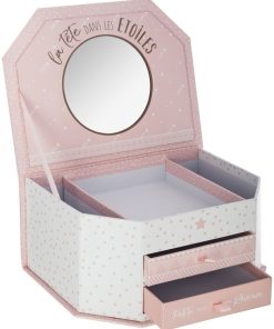 Boite à bijoux miroir - Multicolore