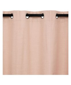 Rideau occultant à œillets 140x260 Total rose - Rose
