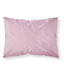 Taie d'oreiller uni '57FILS' 'TODAY' - Rose parme