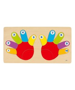 Puzzle Les doigts de la main 14 pièces - N/A