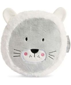 Doudou et compagnie Lion Blanc 30cms DC3248 Aussi doux qu un doudou Coussin - Blanc