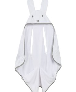 ROBA Couverture miffy® - Avec Fentes Pour Ceintures De Sécurité - Blanc - Blanc