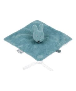 Doudou Nattou lapin vert Sauge Plat - Susie et Bonnie - Vert