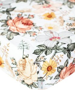 Drap-housse en coton, Néo Vintage - Multicolore