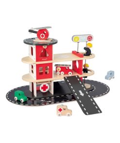 Caserne de pompiers en bois Bolid - N/A