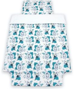 Parure de lit bébé en coton, SAVANA - Multicolore