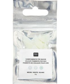 Colorant pour bougie blanc 5 g - Blanc