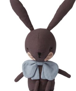 Coffret peluche lapin gris (18 cm) - Gris