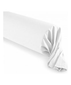 Univers Decor - Taie De Traversin 45 X 185 Cm / 100% Coton 57 Fils/cm² - Blanc