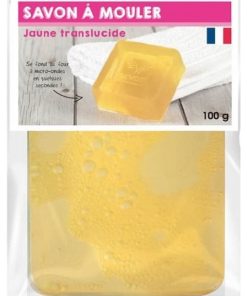 Pain De Savon 100 G Translucide Jaune - N/A
