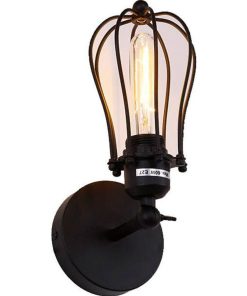 Applique vintage inclinable noir - Noir