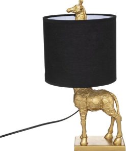 Lampe droite Girafe doré H42 - Doré/or