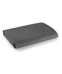 Drap plat 1 place et 2 places 100% coton/57 fils/cm² - gris anthracite