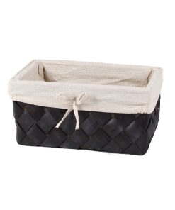 Panier De Rangement En Sapin Tressé Grand Modèle - Marron