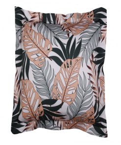 Blanc Avenue Taie D'oreiller 63x63 Cm Satin De Coton Imprimé - Multicolore