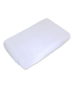 Housse de Matelas à Langer en Coton Bio Blanc - Blanc
