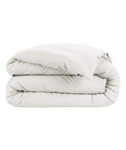 Housse de couette flanelle Collection Candice - Blanc