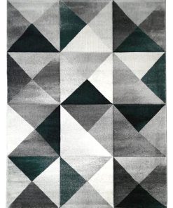 Tapis salon 200x290 TRANDOU Gris OEKO TEX idéal pour Salle à manger - Gris