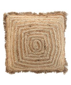 Coussin Jute Tournicotta - Beige foncé