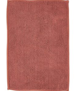 Tapis de bain Bubble uni 'ESSENTIAL' 'TODAY' - Rouge