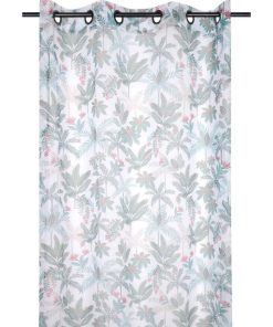 Voilage à œillets 135x260 cm Martinique blanc - Blanc