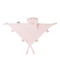 Doudou Nattou Ours Rose vieux maxi 100% recyclé Plat - 65 x 40 cm Lapidou - Rose