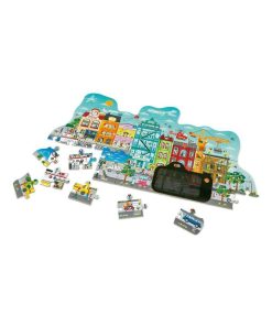 Puzzle ville animée - N/A