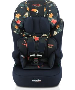 Nania - Siège auto ceinturé RACE I 76-140 cm R129 i-Size – Toucan - Noir ébène