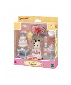 5646 'sylvanian Families' La Fille Chat Bicolore Et Son Goûter Danniversaire - N/A
