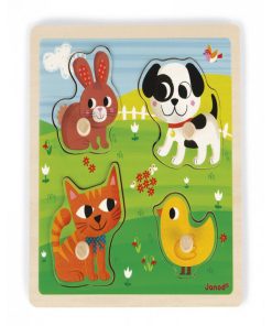Puzzle Tactile Mes Premiers Animaux - N/A