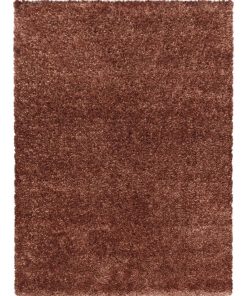 Tapis shaggy 80x150 SHAGGY TOP Marron OEKO TEX idéal pour Cuisine - Marron