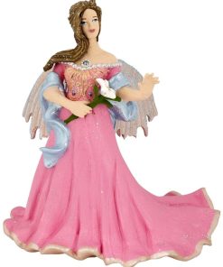 Figurine Elfe rose au Lys - N/A